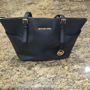 Michael Kors Black Satchel Bag